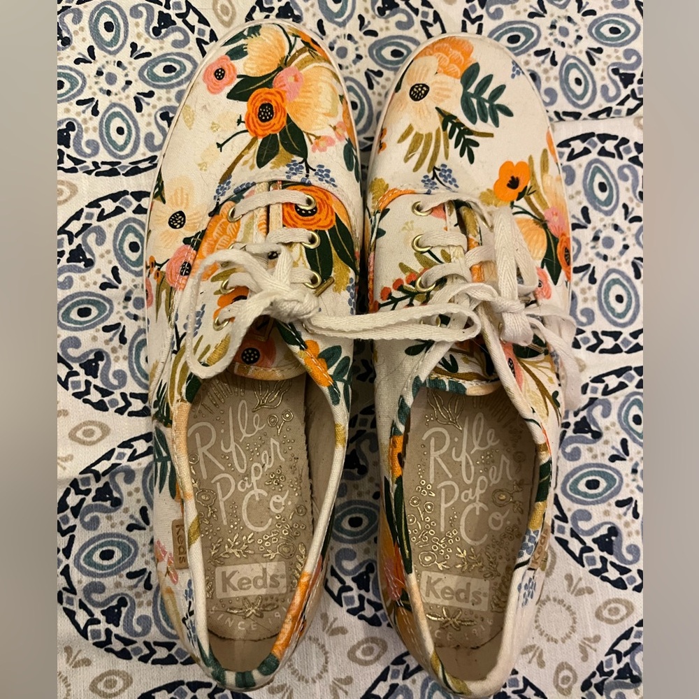 Rifle Paper Co. x Keds Floral Sneakers